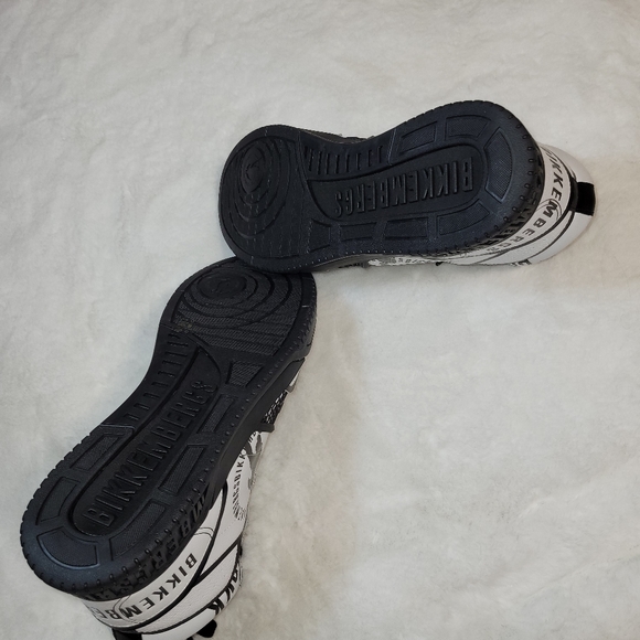 BNIB BIKKEMBERGS SIGGER HIGH-TOP LACE-UP MEN'S SNEAKERS US 9.5 - Picture 12 of 17